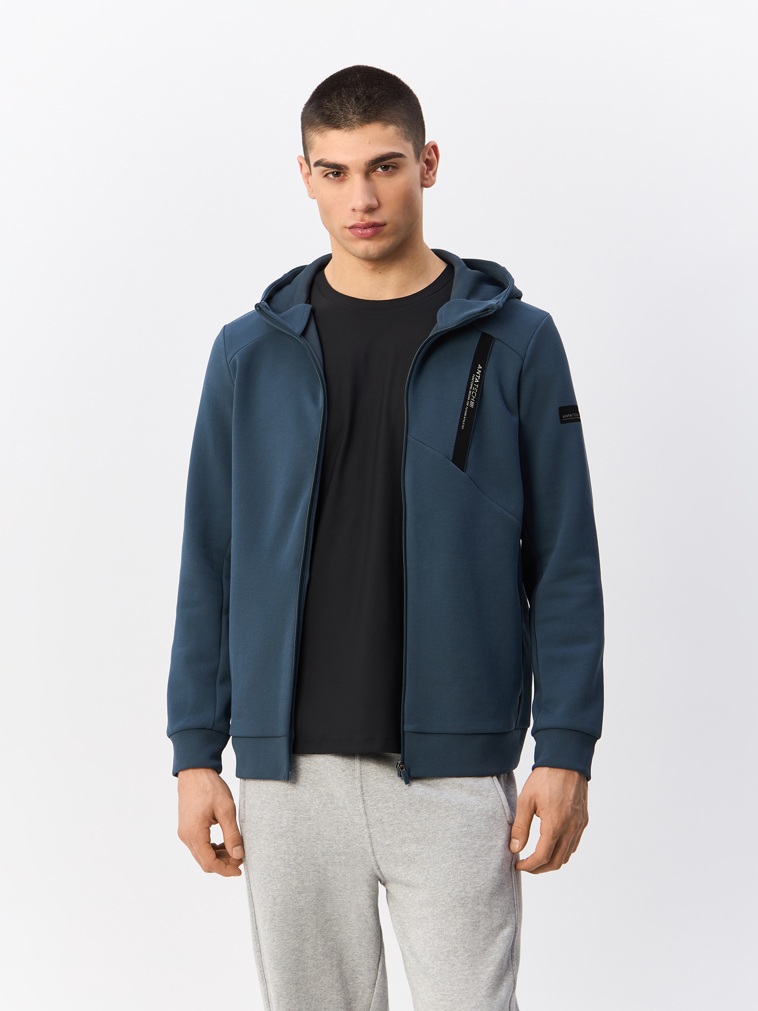 

Олимпийка мужская Anta 852337709N-3 синяя 2XL, Синий, 852337709N-3
