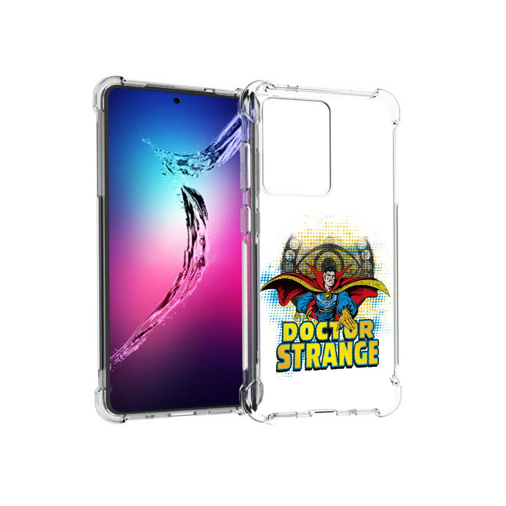 

Чехол MyPads Tocco для Samsung Galaxy S20+ доктор стренж рисунок (PT141343.495.335), Прозрачный, Tocco