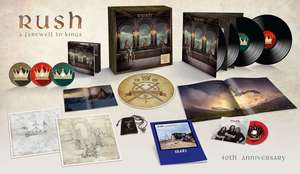 Rush - A Farewell To Kings 3CD Blu-Ray Audio 4LP40th Ann 73149₽