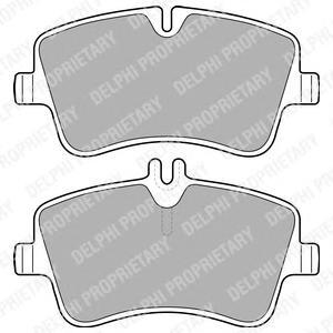 

Тормозные колодки DELPHI дисковые LP1696