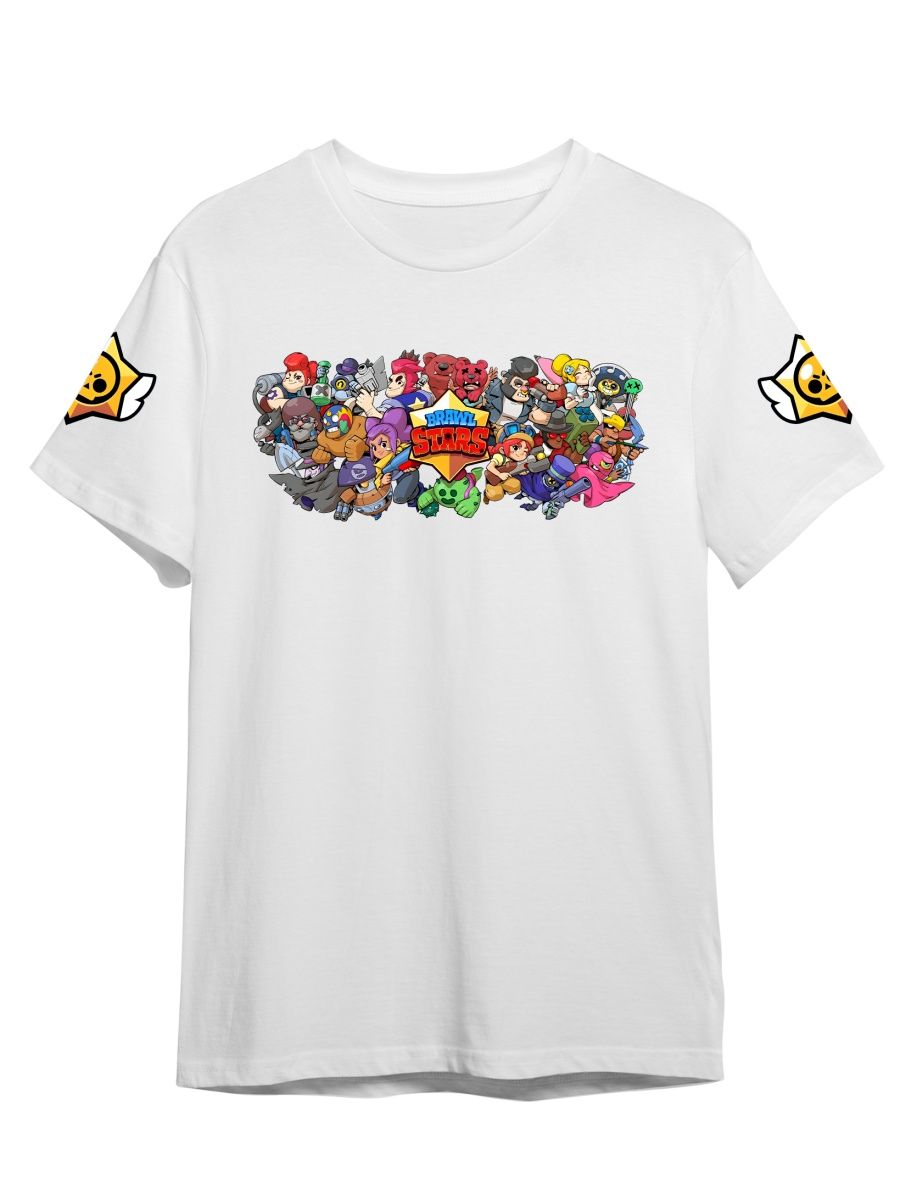 

Футболка унисекс СувенирShop Brawl Stars/Бравл Старс/Леон/Эль Примо 14 белая 5XL, "Brawl Stars/Бравл Старс/Леон/Эль Примо" 14