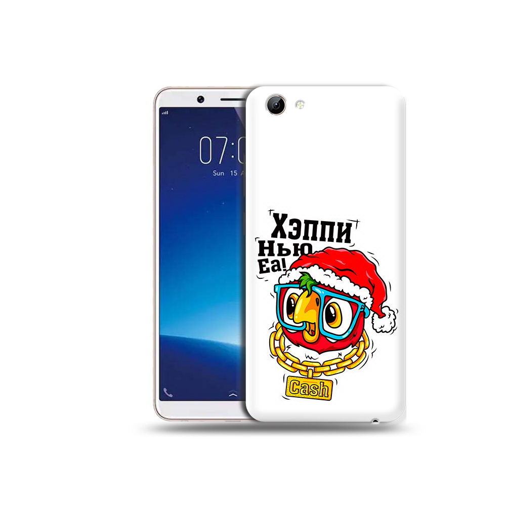 

Чехол MyPads Tocco для Vivo Y71 Хэппи нью еа (PT111858.440.196), Прозрачный, Tocco