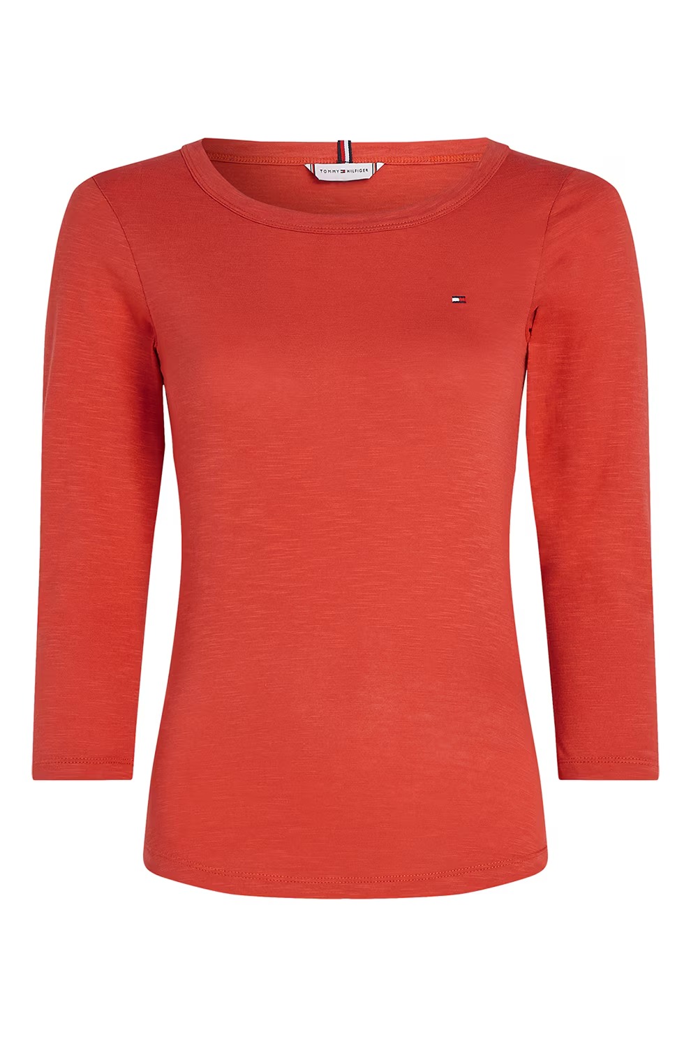 Лонгслив женский Tommy Hilfiger WW0WW37861 красный L 8674₽