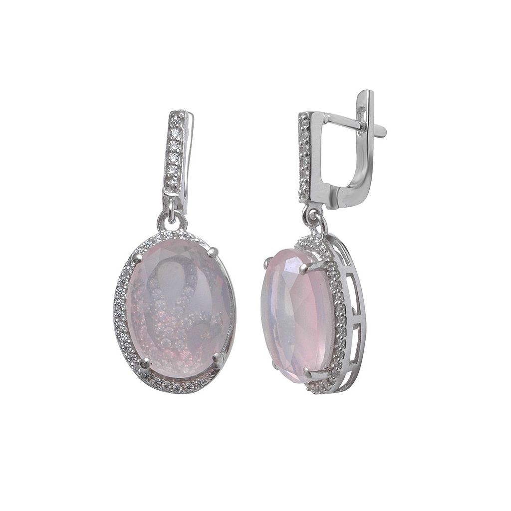 

Серьги из серебра с кварцем Balex Jewellery 2410931671, 2410931671