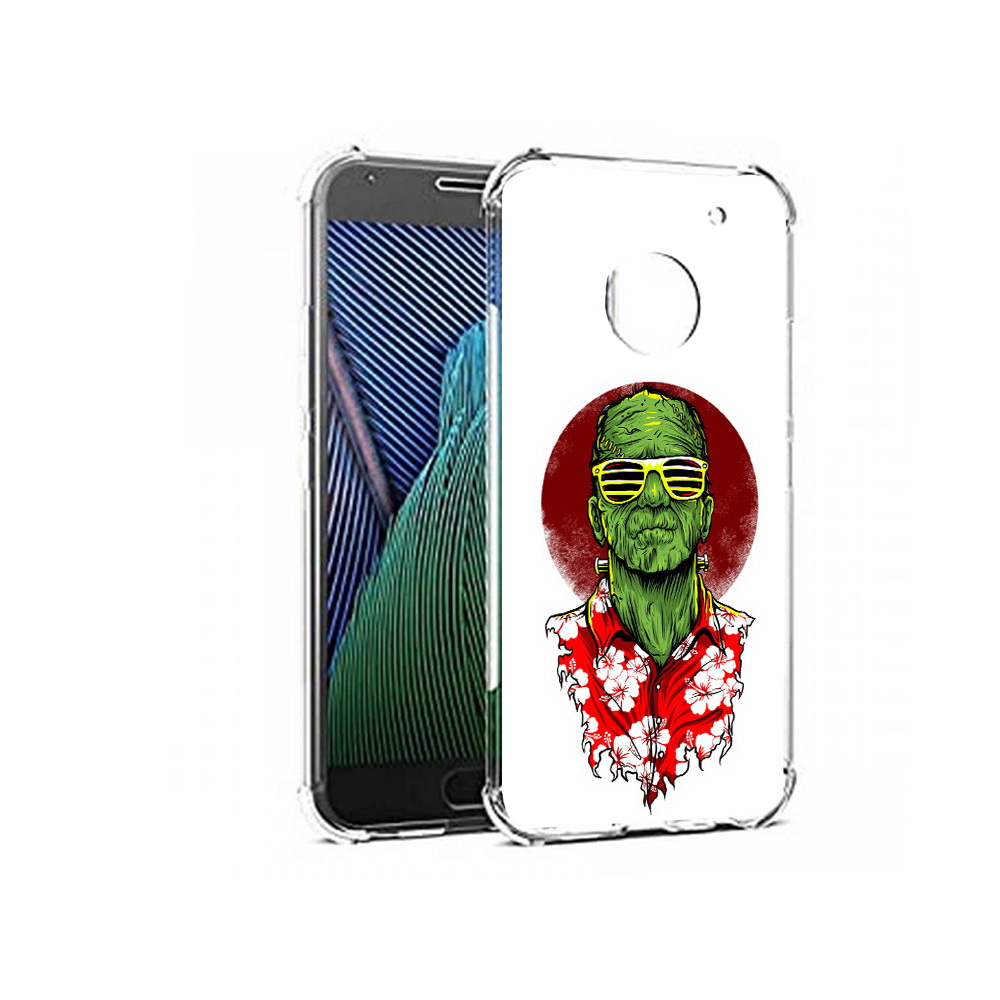 

Чехол MyPads Tocco для Motorola Moto G5 крутой зеленый мужчина в очках (PT67504.367.424), Прозрачный, Tocco