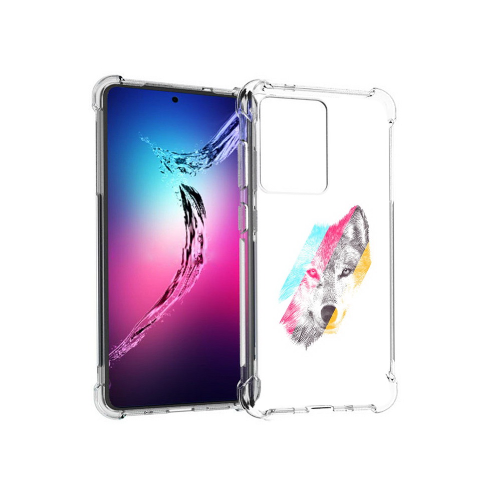 

Чехол MyPads Tocco для Samsung Galaxy S20+ волк градиент (PT141343.495.268), Прозрачный, Tocco