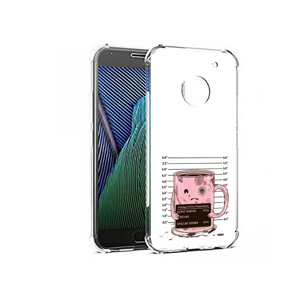 

Чехол MyPads Tocco для Motorola Moto G5 кружка (PT67504.367.420), Прозрачный, Tocco