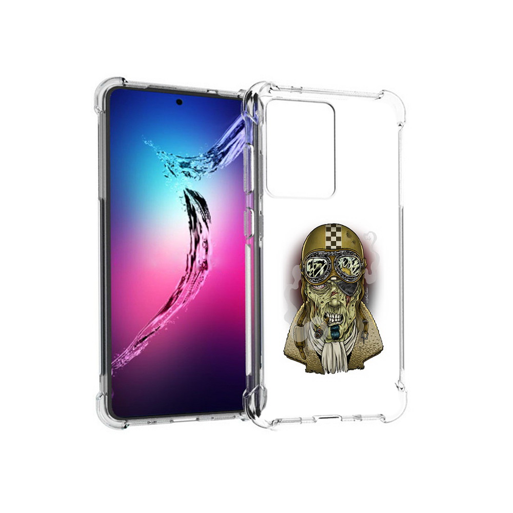 

Чехол MyPads Tocco для Samsung Galaxy S20+ военный зомби (PT141343.495.264), Прозрачный, Tocco