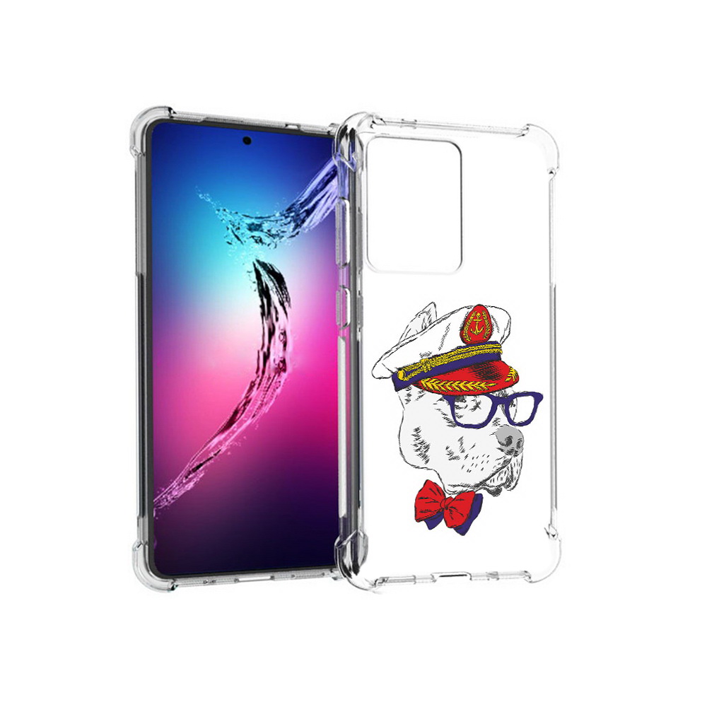 Чехол MyPads Tocco для Samsung Galaxy S20+ бульдог (PT141343.495.251)