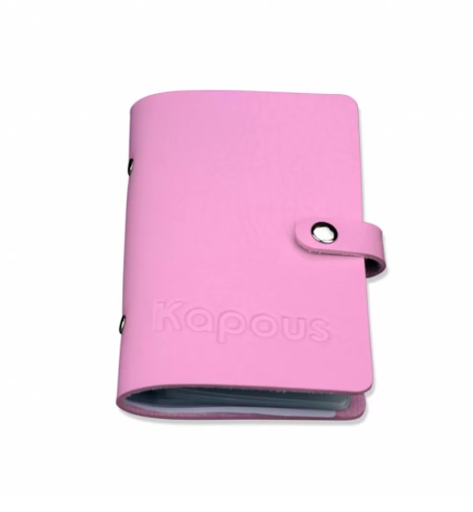 Органайзер для стемпинг пластин на 15 шт Kapous Crazy story розовый органайзер для декора 7 блоков 4 ячейки 17 5 × 10 5 × 2 5 см розовый