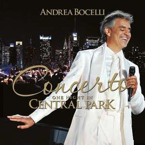 Andrea Bocelli: Concerto: One Night In Central Park (cd)