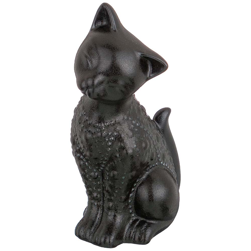 фото Статуэтка lefard кошка черно-белая коллекция 8,5х14х20 см