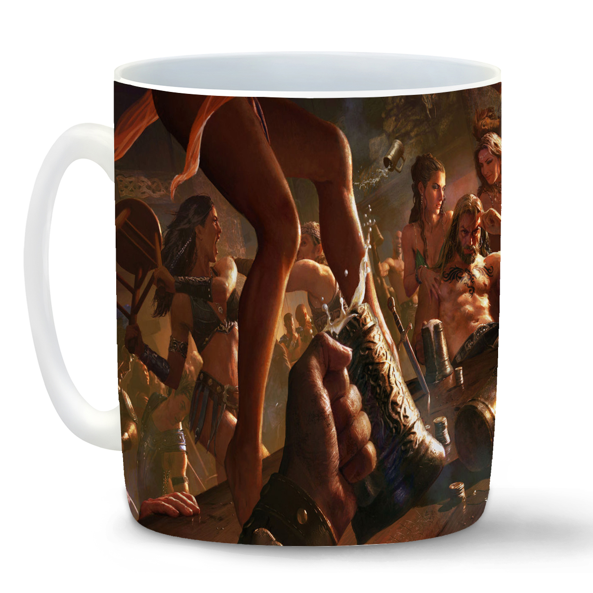 

Кружка CoolPodarok age of conan hyborian adventures Кабак Пиво Девушки, age of conan hyborian adventures Кабак Пиво Девушки