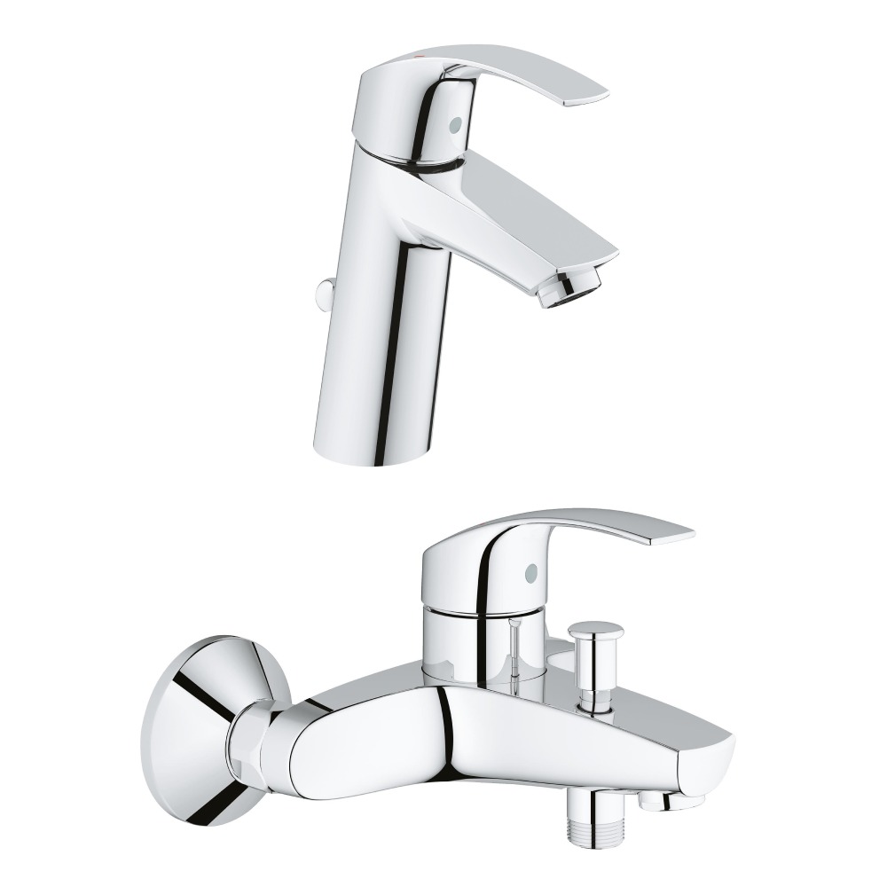 Комплект смесителей GROHE Eurosmart, хром (NB0066)