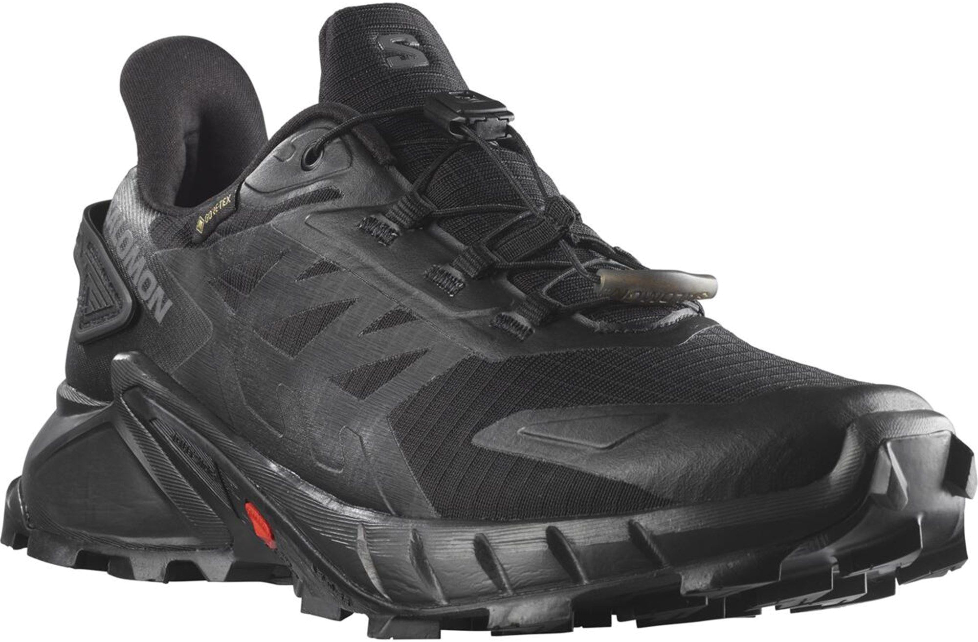 

Кроссовки женские Salomon Supercross 4 GTX W черные 7 UK, Черный, Supercross 4 GTX W