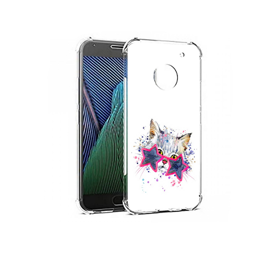 

Чехол MyPads Tocco для Motorola Moto G5 звездные очки (PT67504.367.353), Прозрачный, Tocco