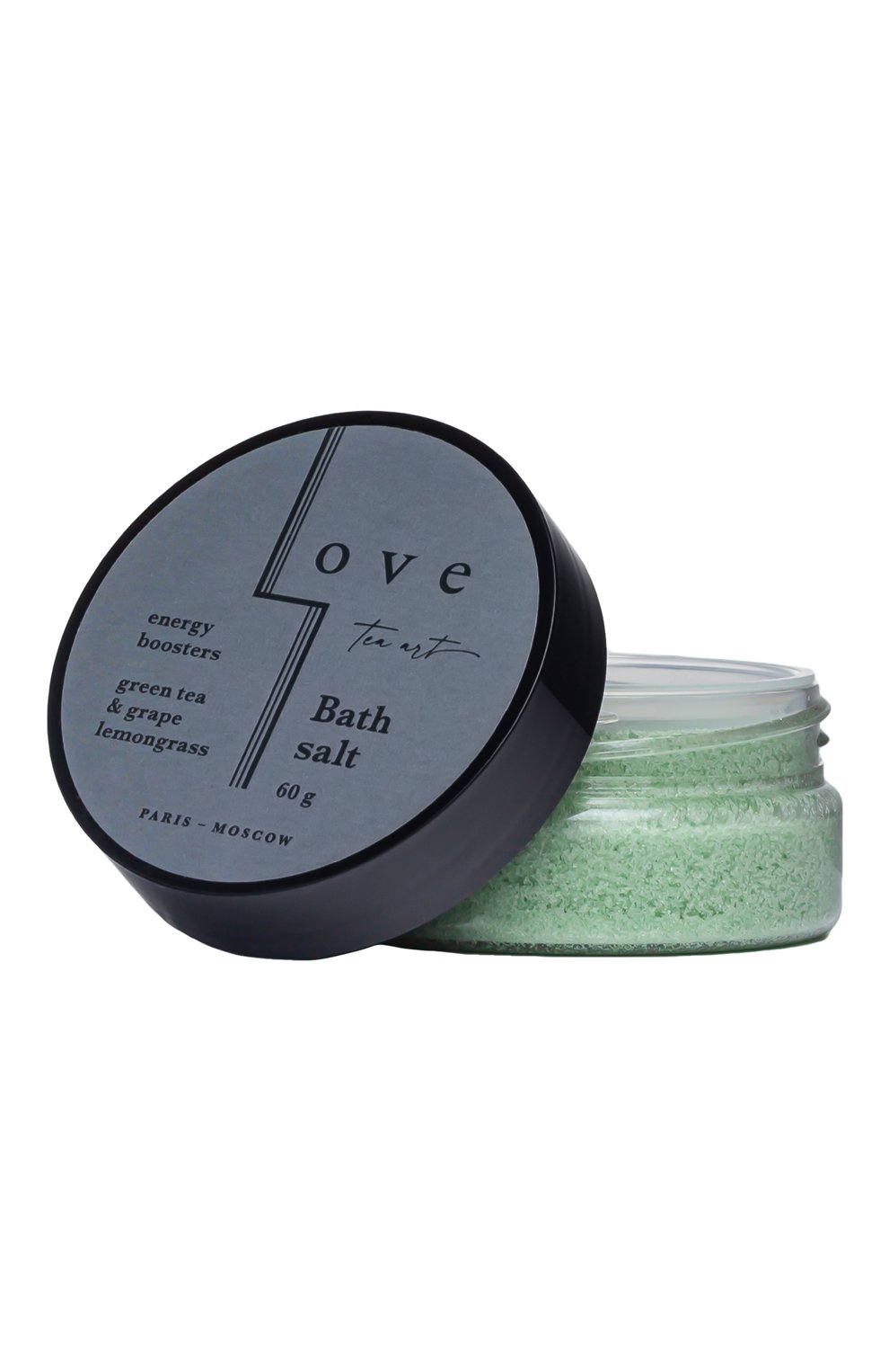 

Соль для ванны Love Tea Art Green tea & Grape lemongrass 60 г
