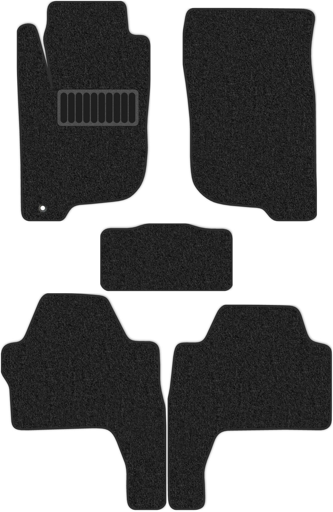 фото Коврики allmone "comfort" для mitsubishi pajero sport (2008 - 2017) черн 5 шт. митсубиси п