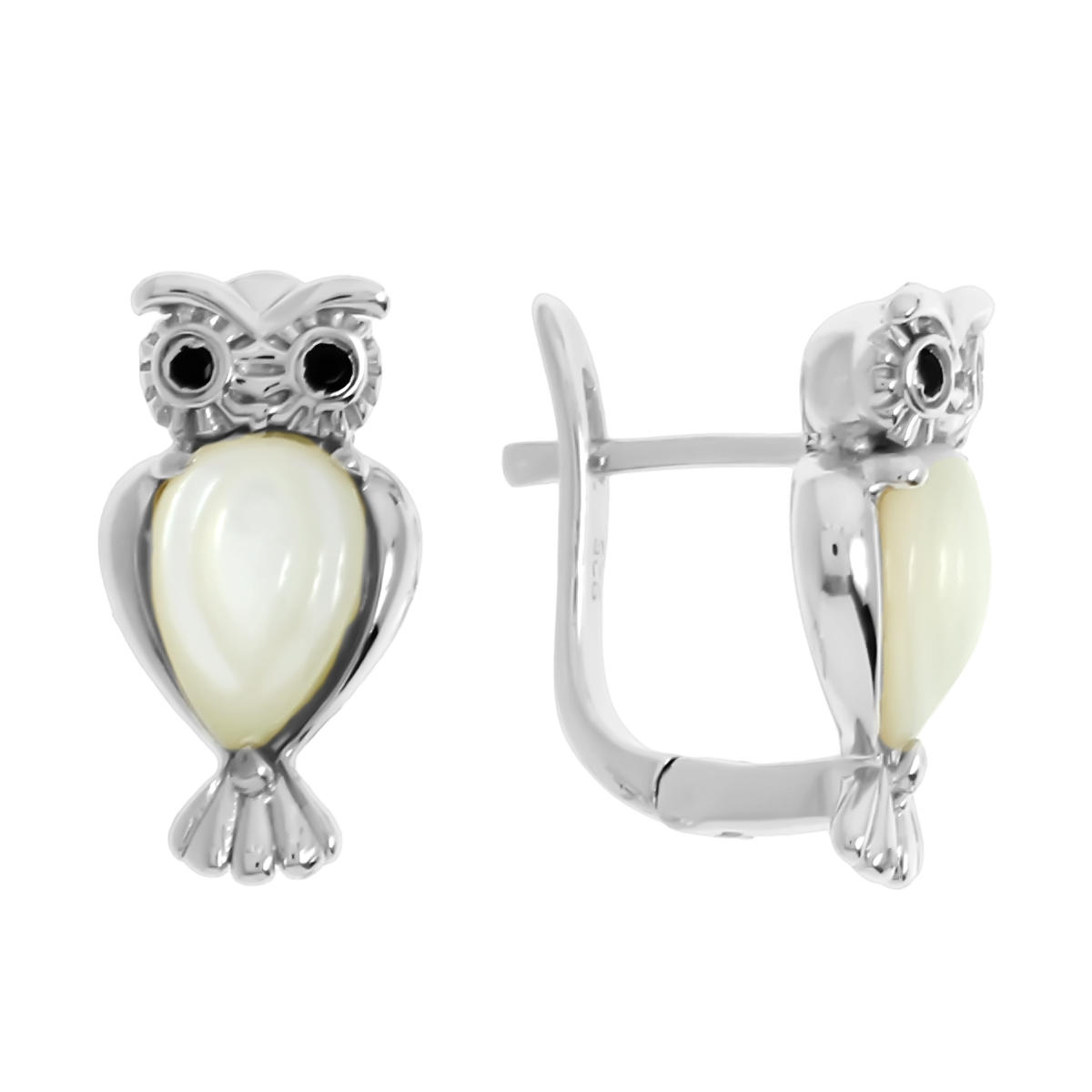 

Серьги из серебра с перламутром Balex Jewellery 2432930133, 2432930133
