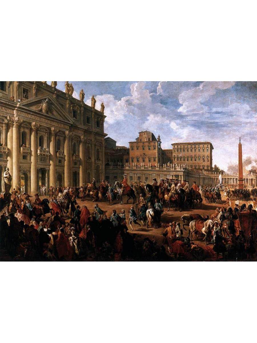 

Постер DRABS A3 Джованни Паоло Паннини Charles III at St Peter's