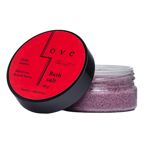 

Соль для ванны Love Tea Art Black Tea & Acai Berry 60 г