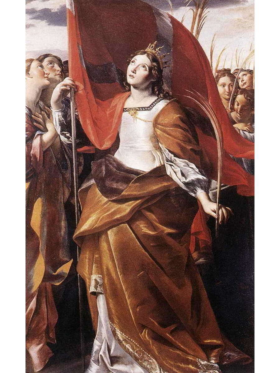 

Постер DRABS A3 Джованни Ланфранко St Ursula and the Virgins