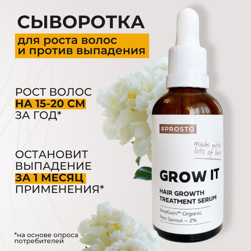 Сыворотка для волос PROSTO COSMETICS Сыворотка против выпадения и реактивации роста волос