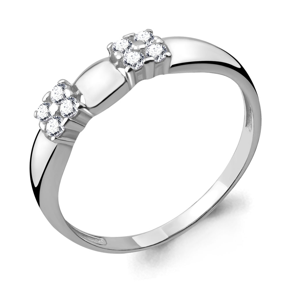 

Кольцо из серебра с фианитом Aquamarine Aquamarine 68020А_925_р р. 16, 68020А_925_р