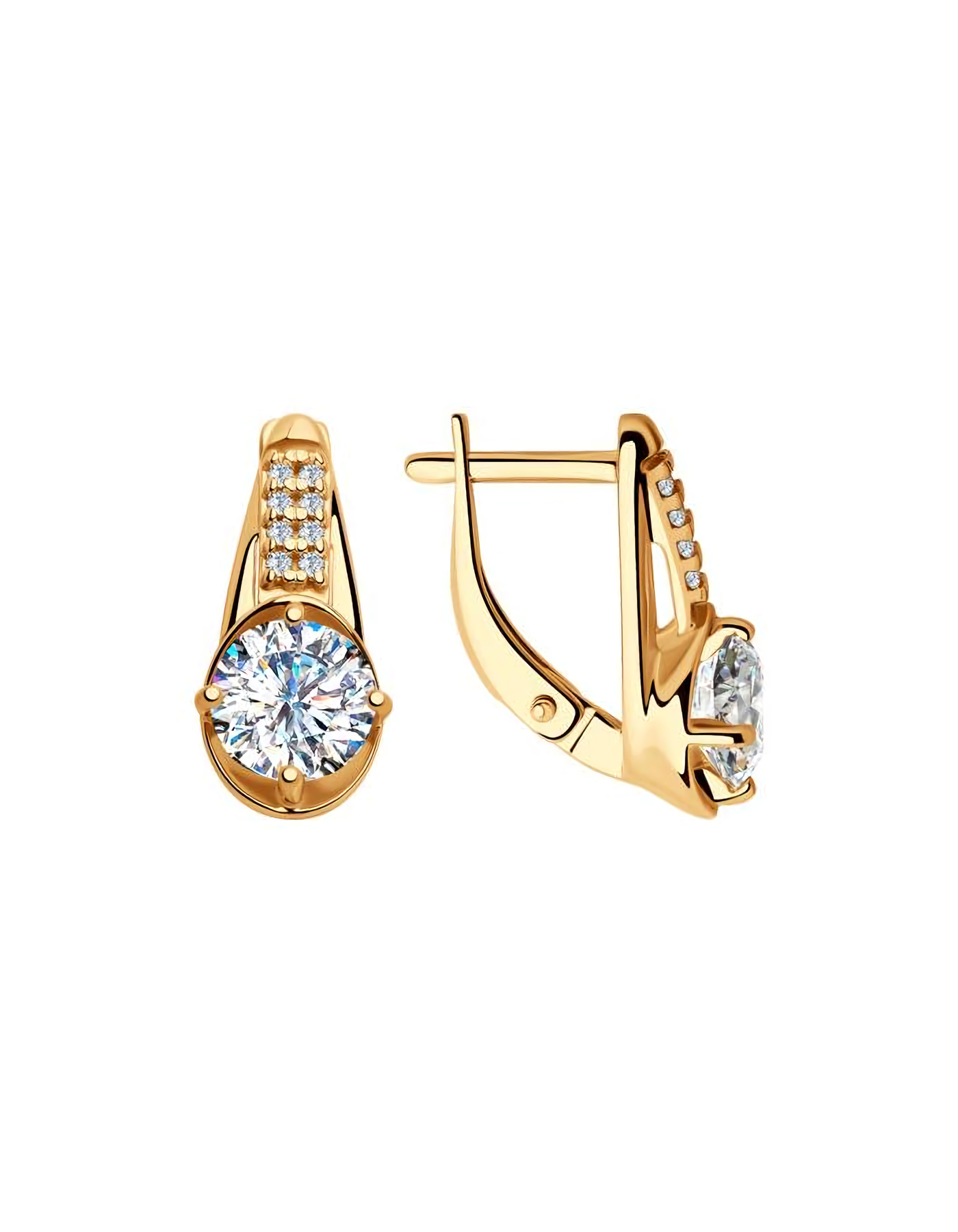

Серьги из серебра TEO MAORI 893020927, фианит, 893020927