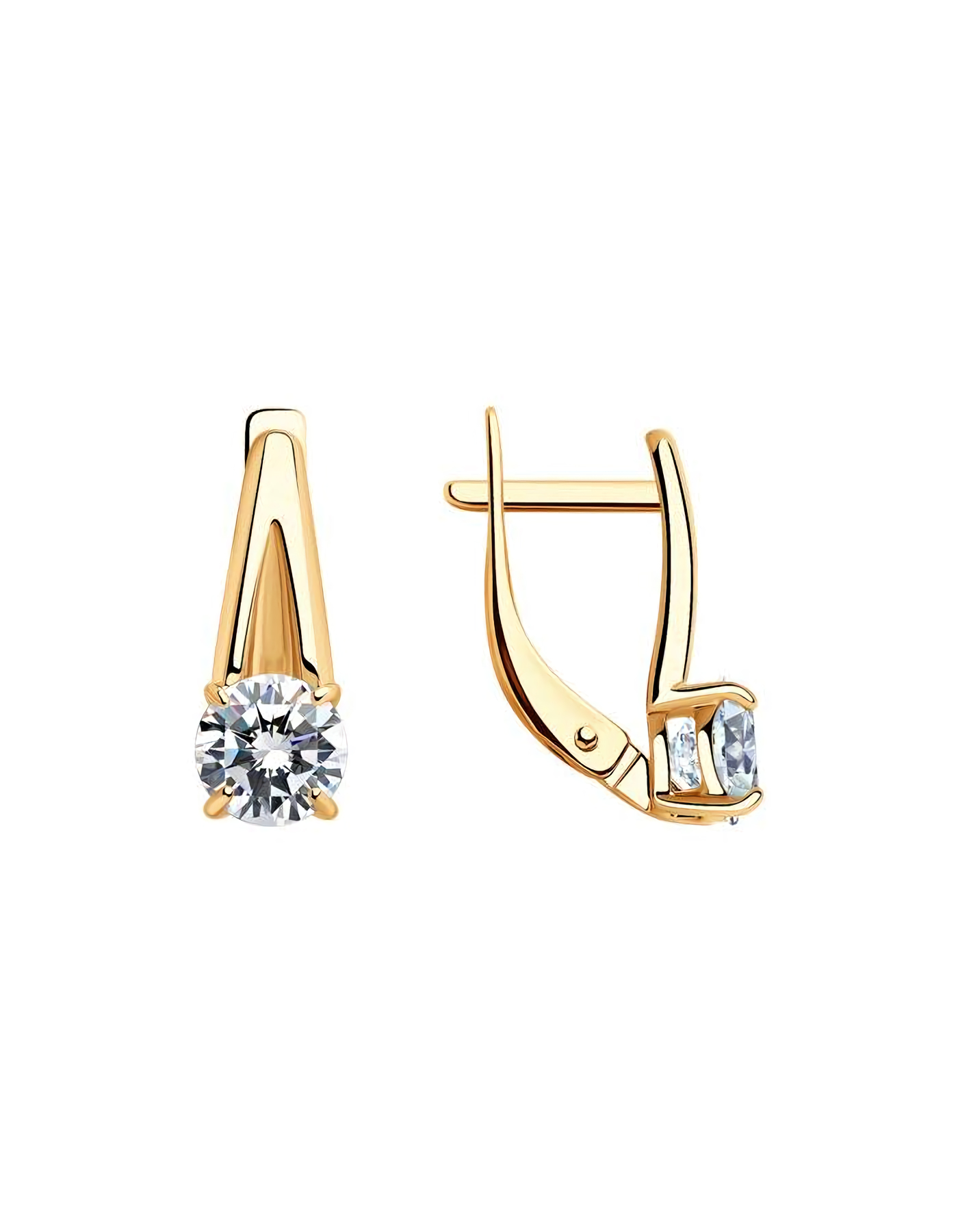

Серьги из серебра TEO MAORI 893020925, фианит, 893020925