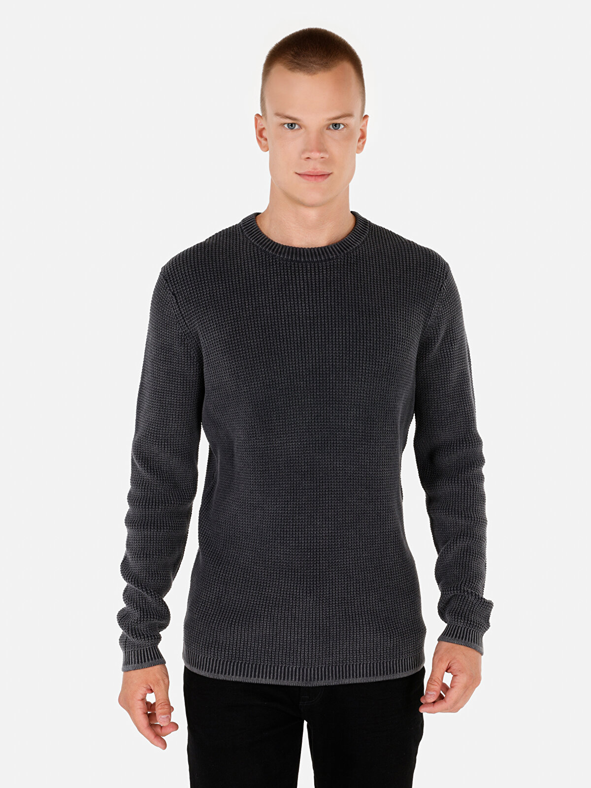 

Джемпер мужской Colin's CL1069899 серый M, CL1069899