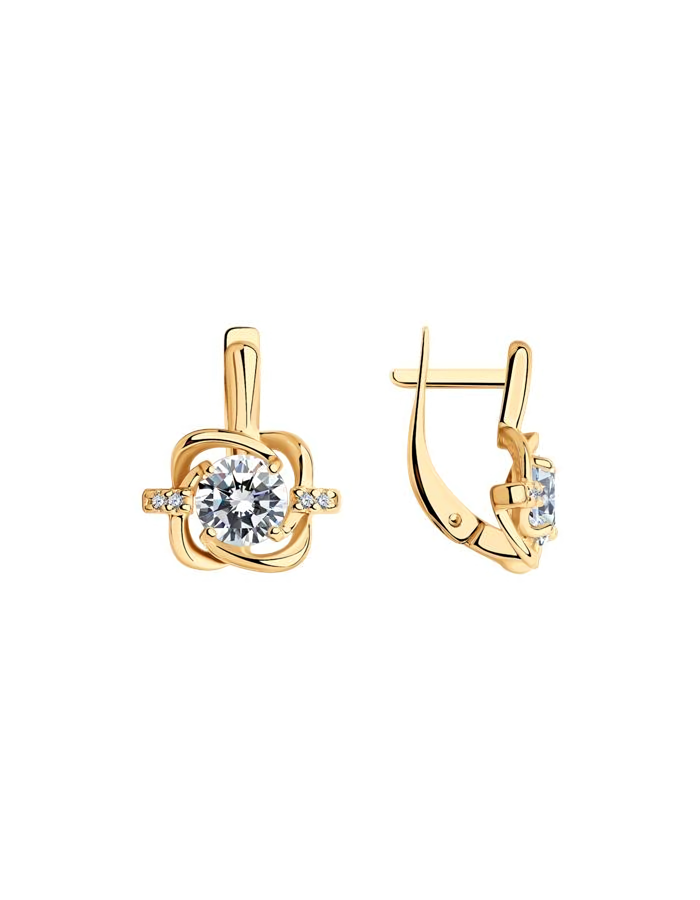 

Серьги из серебра TEO MAORI 893020895, фианит, 893020895