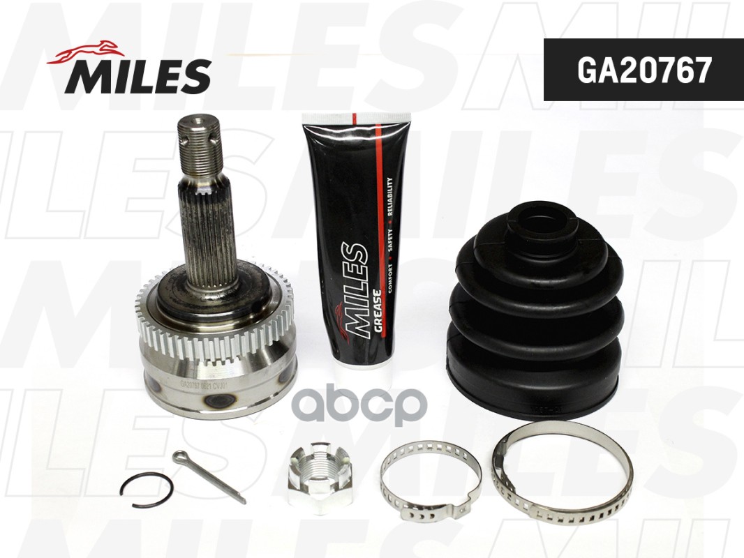 

Шрус Miles Ga20767 Hyundai Tucson 23*62*27 Наружний С Абс Miles арт. GA20767