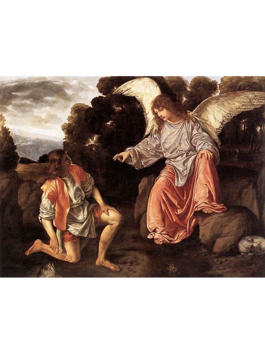 

Постер DRABS A3 Джованни Джироламо Савольдо Tobias and the Angel