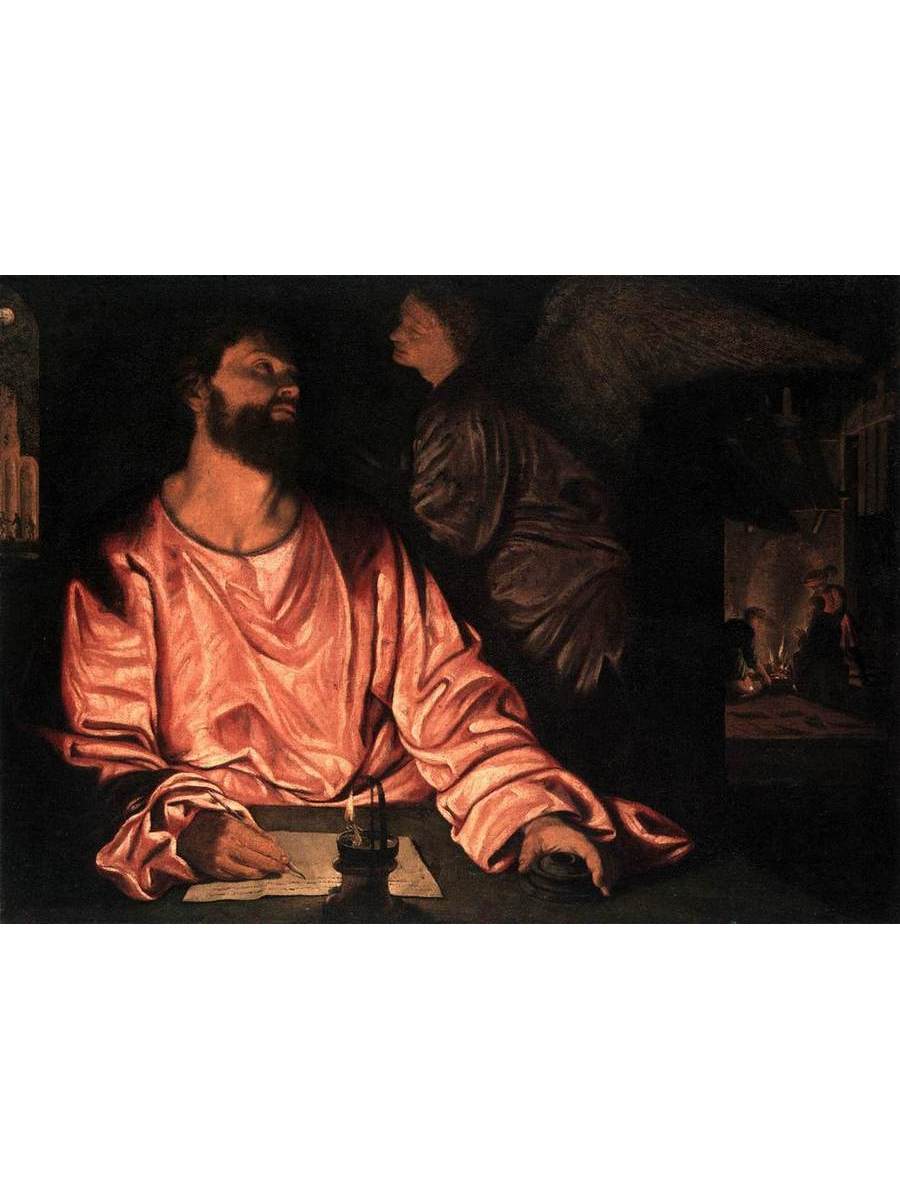 

Постер DRABS A3 Джованни Джироламо Савольдо St Matthew and the Angel