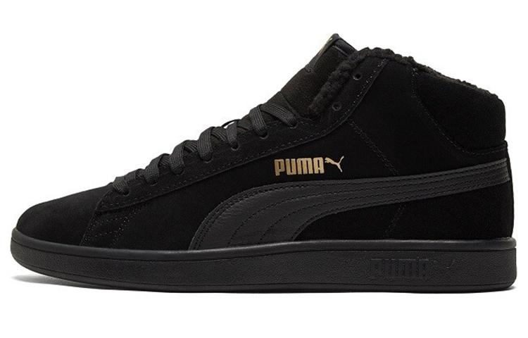 

Кеды унисекс Puma Smash V2 Mid Wtr черные 40 EU, Черный, Smash V2 Mid Wtr