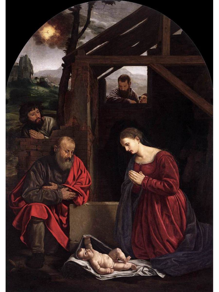 

Постер DRABS A3 Джованни Джироламо Савольдо Adoration of the Shepherds