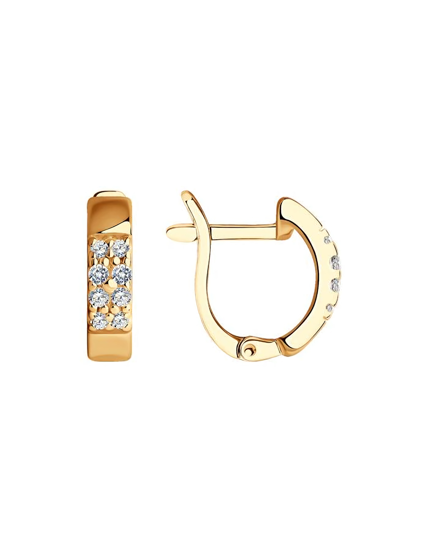

Серьги из серебра TEO MAORI 893020646, фианит, 893020646