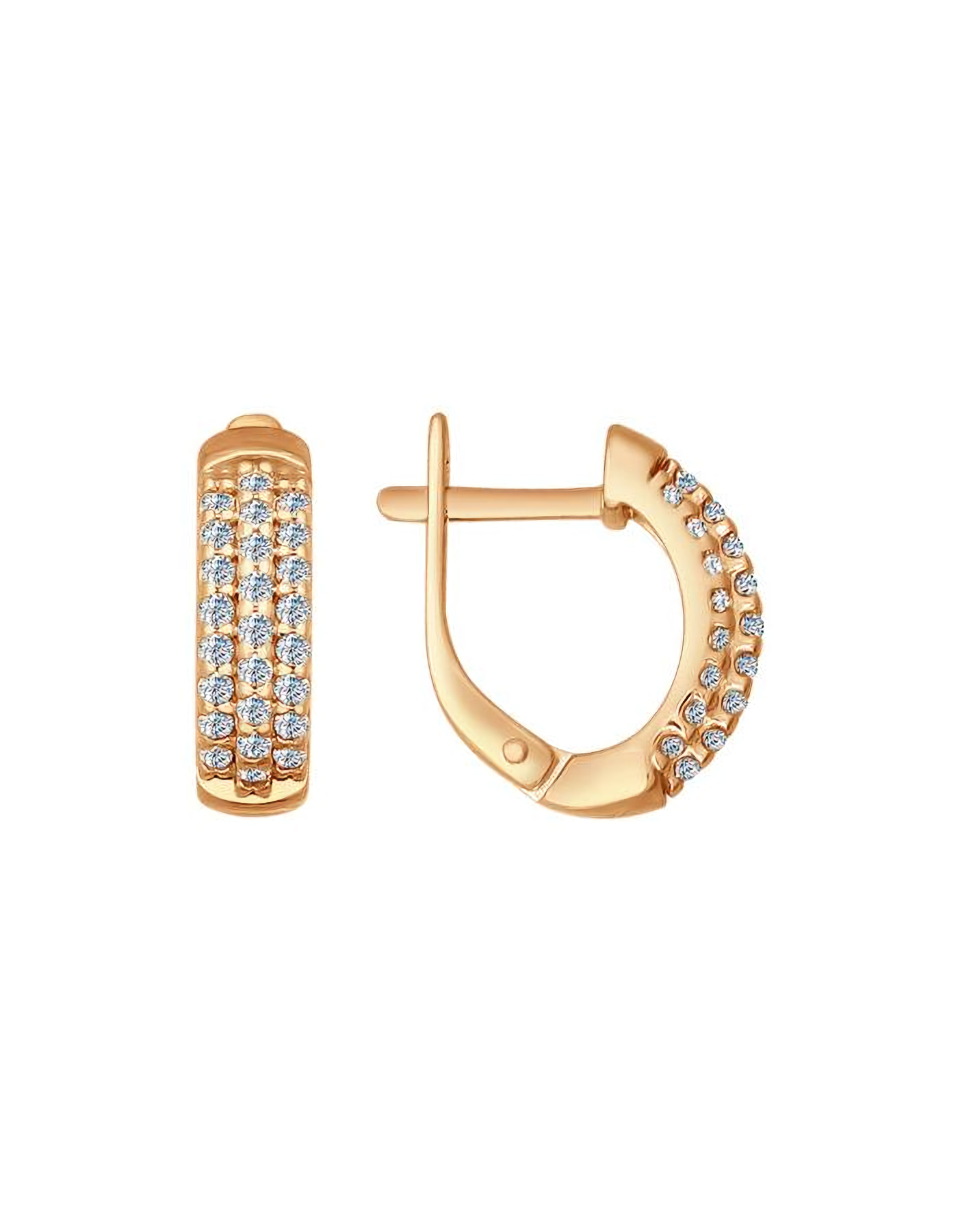 

Серьги из серебра TEO MAORI 893020635, фианит, 893020635