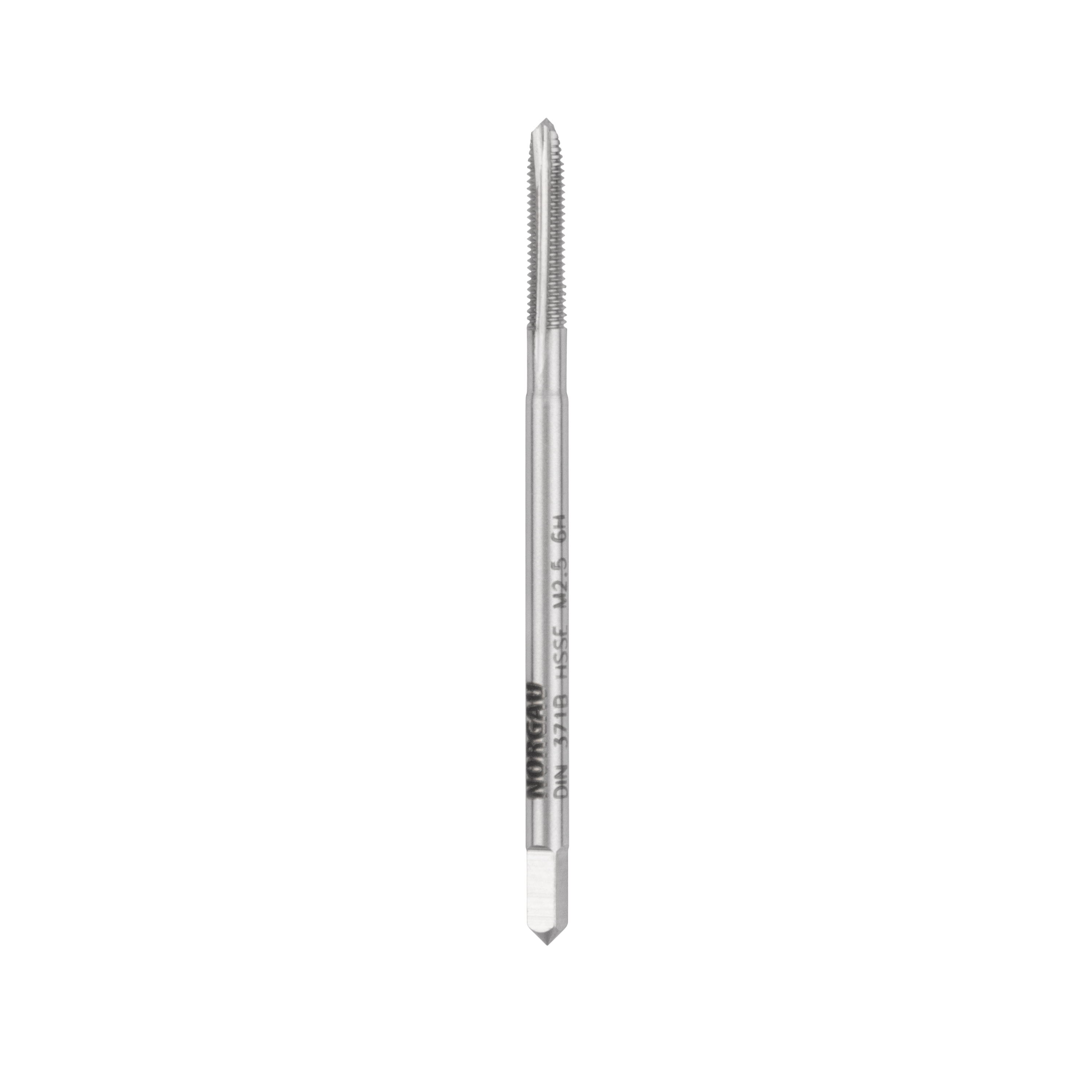 

Машинный метчик NORGAU Industrial из быстрорежущей стали HSSE для сквозных отверстий, М2,5