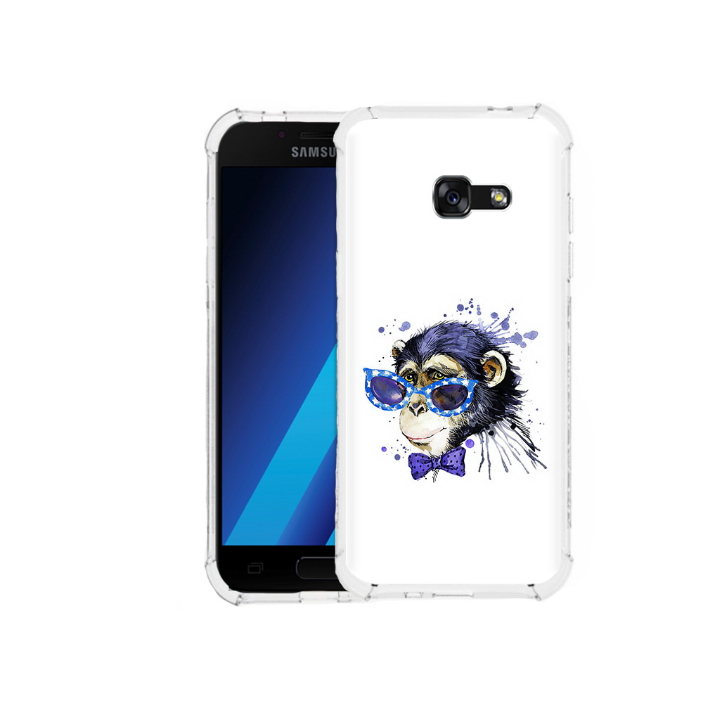 

Чехол MyPads Tocco для Samsung Galaxy A7 (2017) акварельная обезьяна (PT87719.559.216), Tocco
