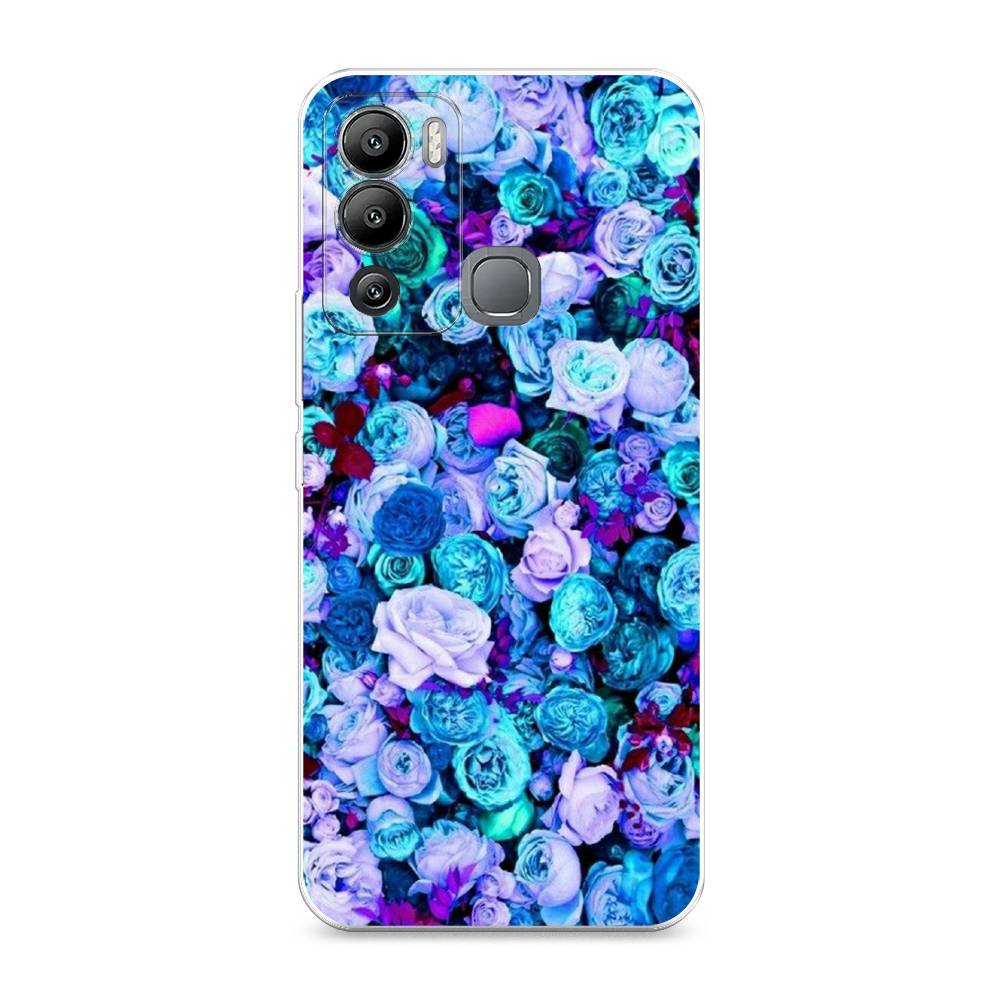 

Чехол для Infinix Hot 12i "Цветочный ковер", Фиолетовый, 3101250-2