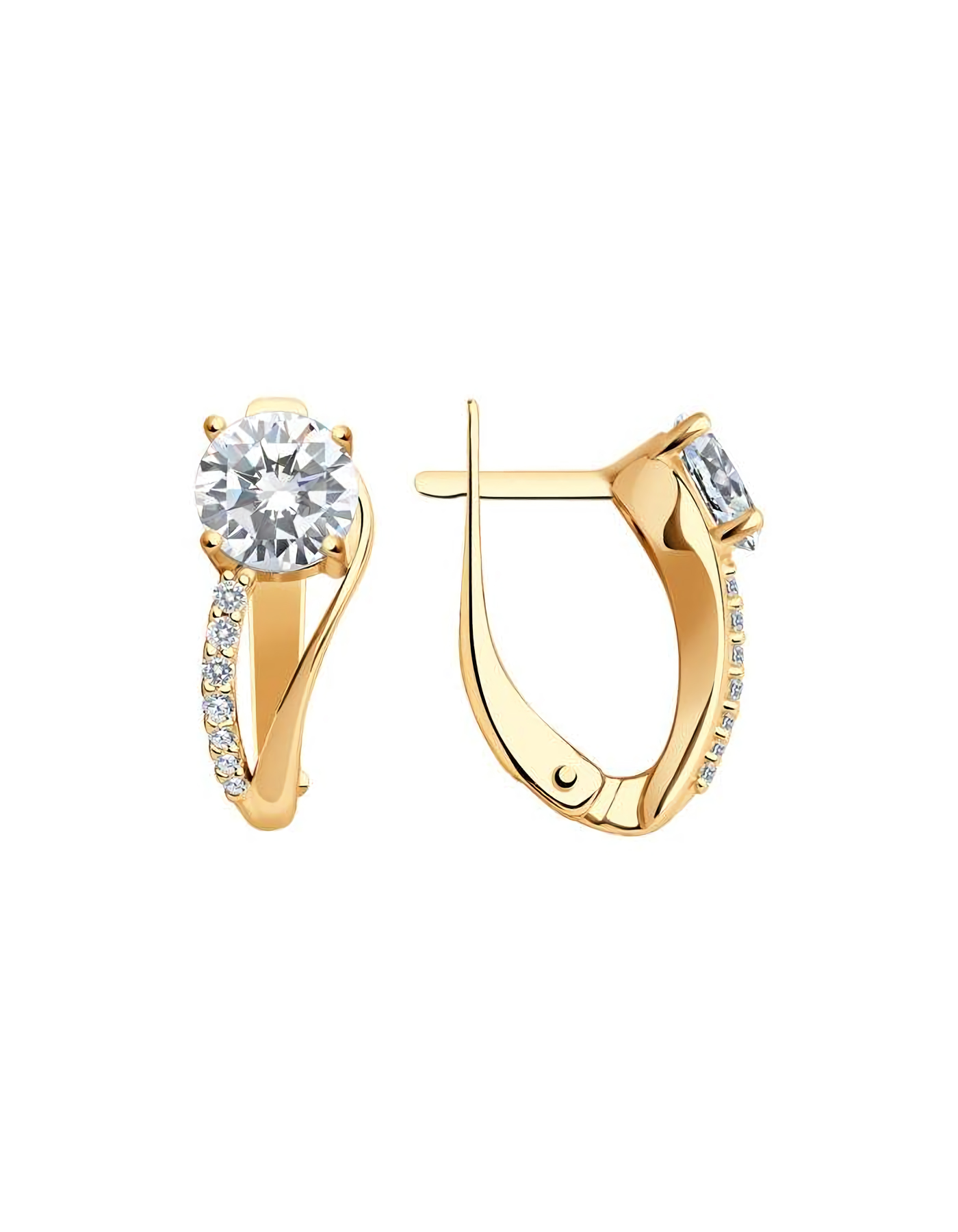 

Серьги из серебра TEO MAORI 893020368, фианит, 893020368