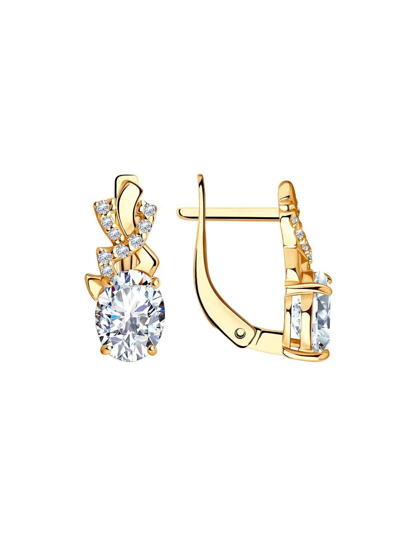 

Серьги из серебра TEO MAORI 893020119, фианит, 893020119