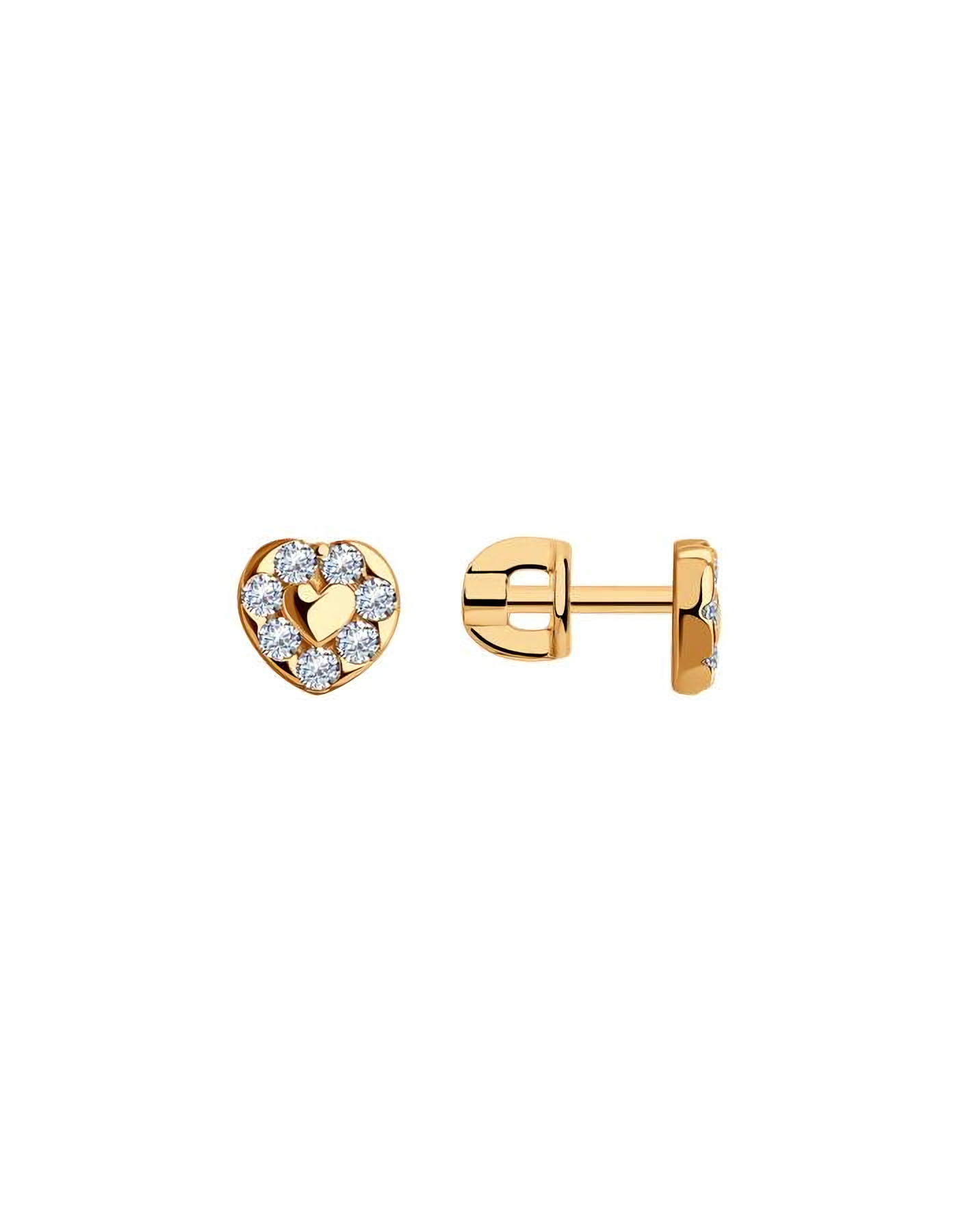 

Серьги пусеты из серебра TEO MAORI 893020039, фианит, 893020039