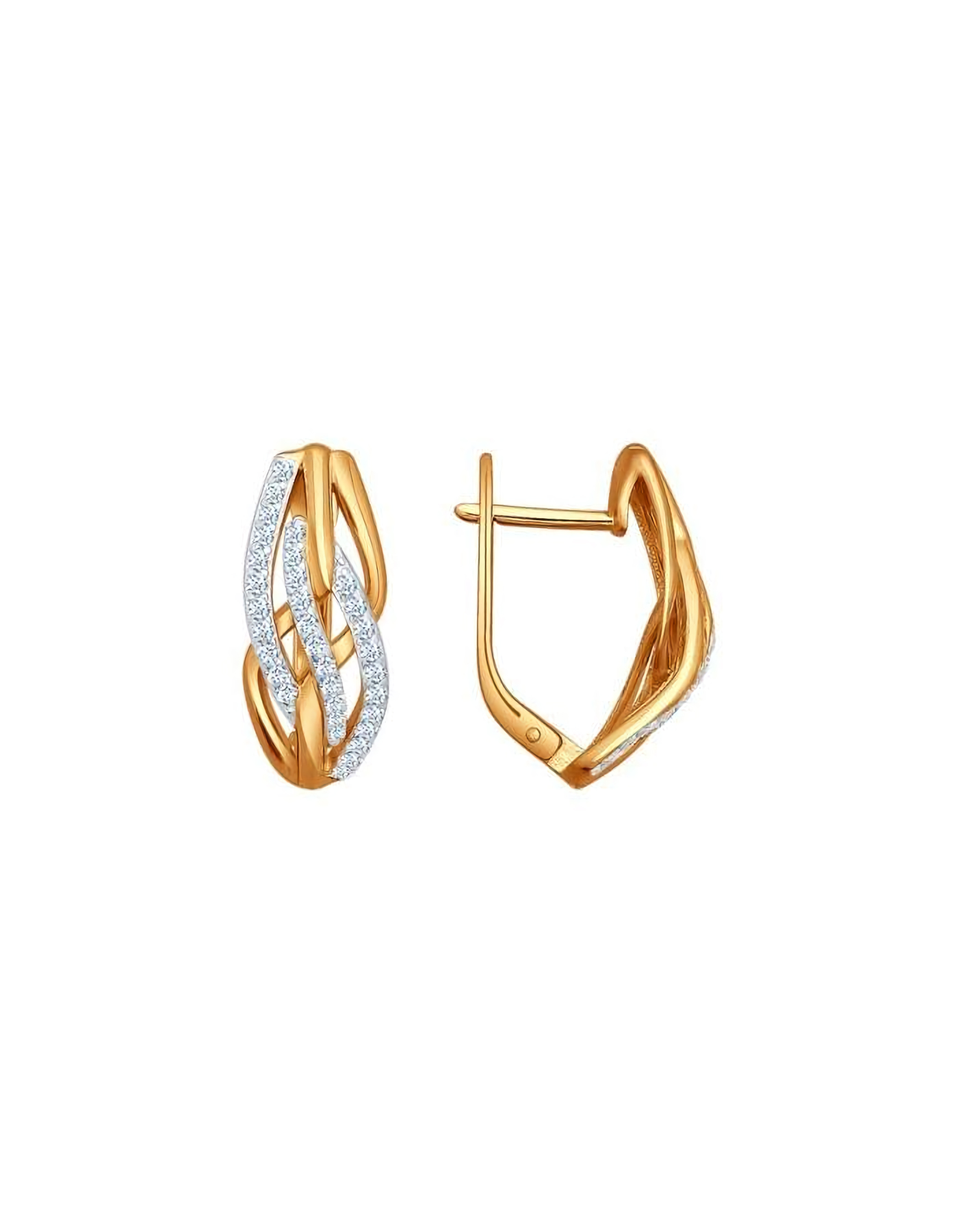 

Серьги из серебра TEO MAORI 893020007, фианит, 893020007
