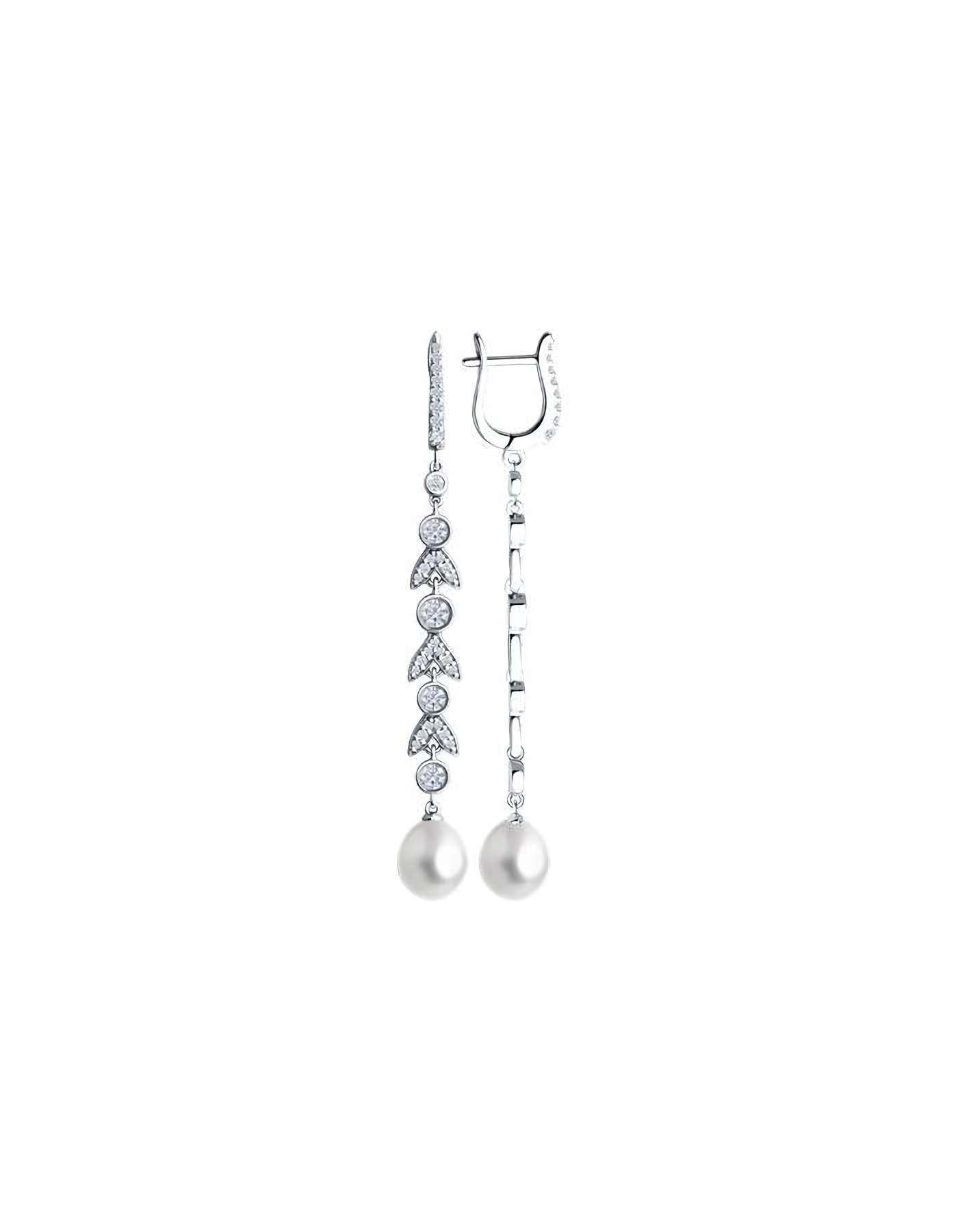 

Серьги подвески из серебра TEO MAORI 892023012, жемчуг культивированный, 892023012