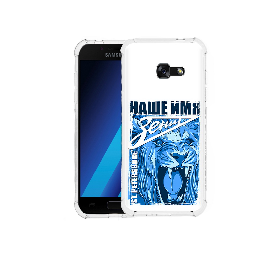 Чехол MyPads Tocco для Samsung Galaxy A7 (2017) ФК наше имя зенит (PT87719.559.183)