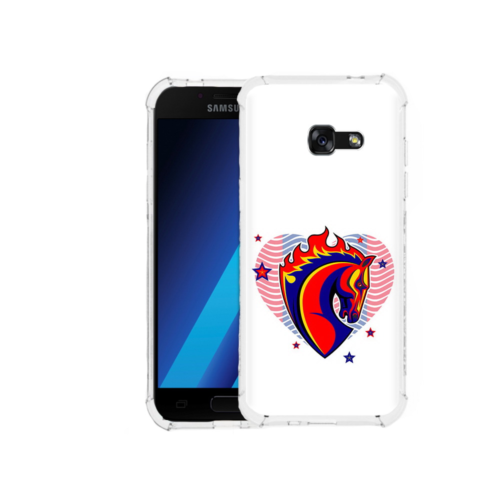 

Чехол MyPads Tocco для Samsung Galaxy A7 (2017) ФК ЦСЛ Лошадь (PT87719.559.180), Tocco