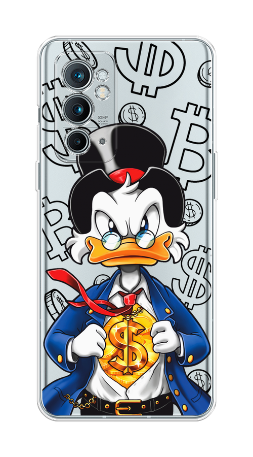 

Чехол на OnePlus 9RT "Scrooge Goldman", Черный;белый;синий, 152050-1